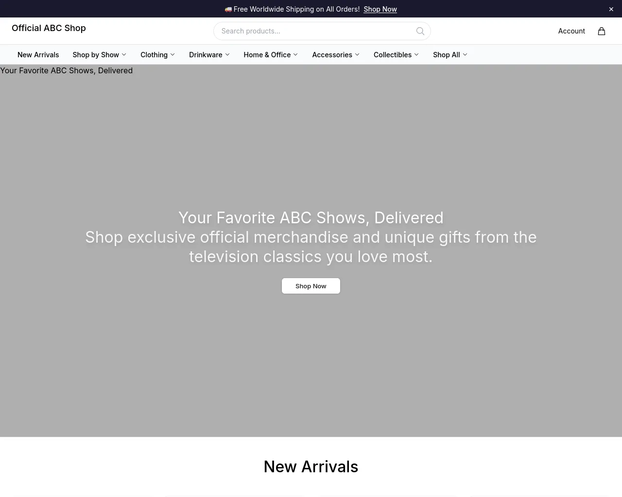 Screenshot of abctvprime.shop