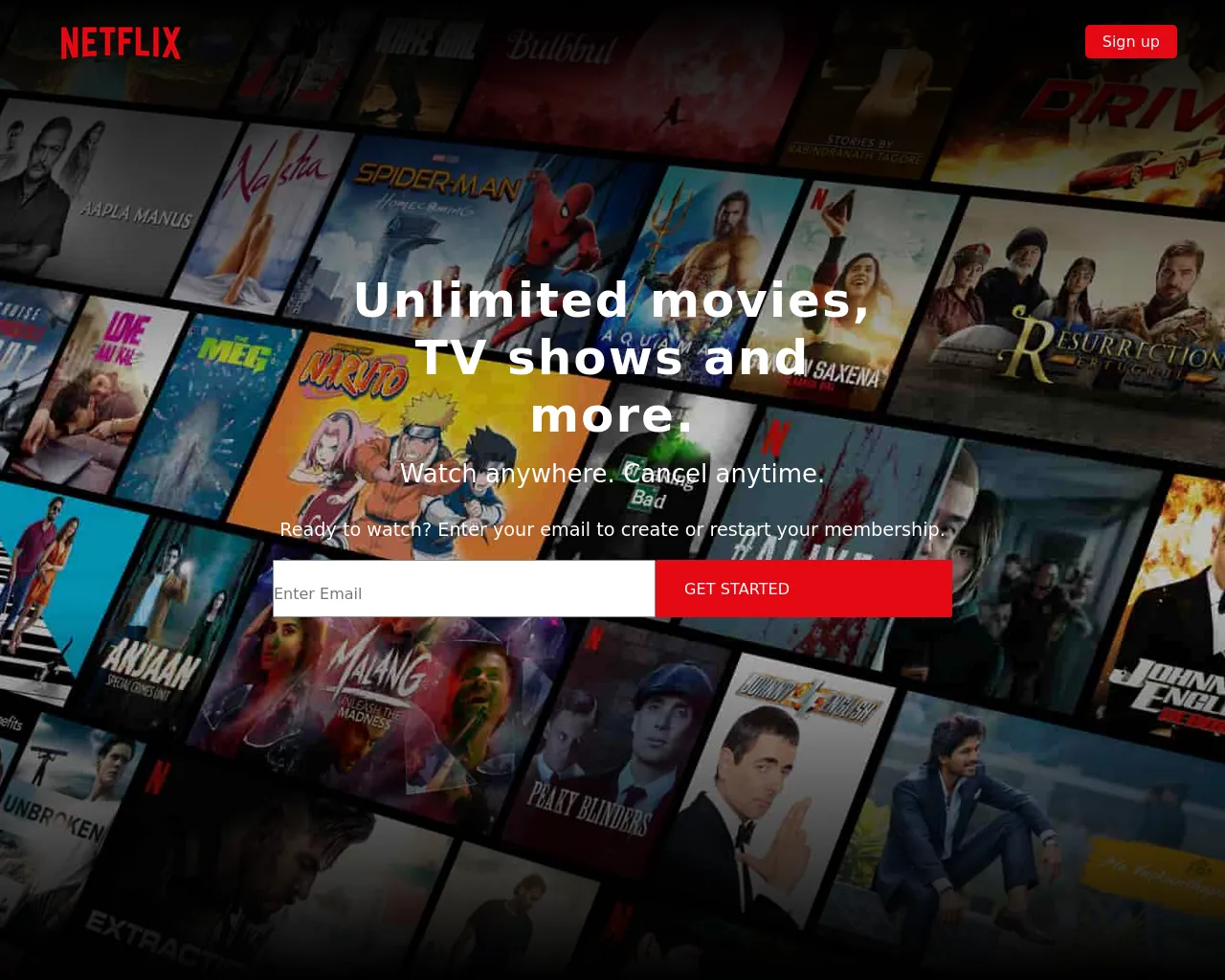 Screenshot of netflix-clone-taupe-two.vercel.app