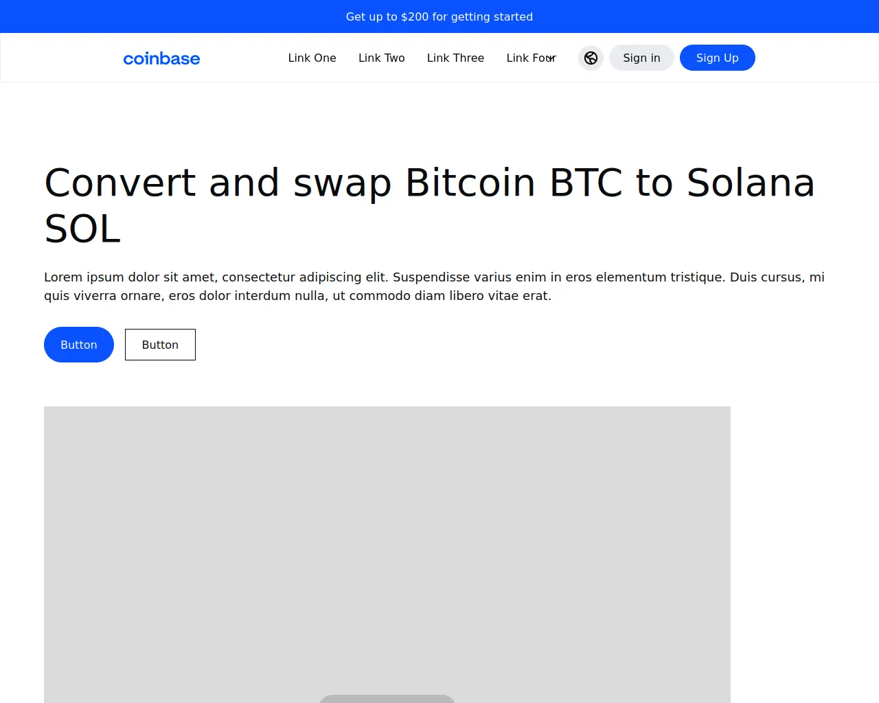 Screenshot of coinbase-pseo-demo.webflow.io
