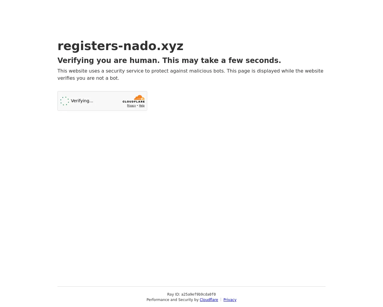 Screenshot of registers-nado.xyz