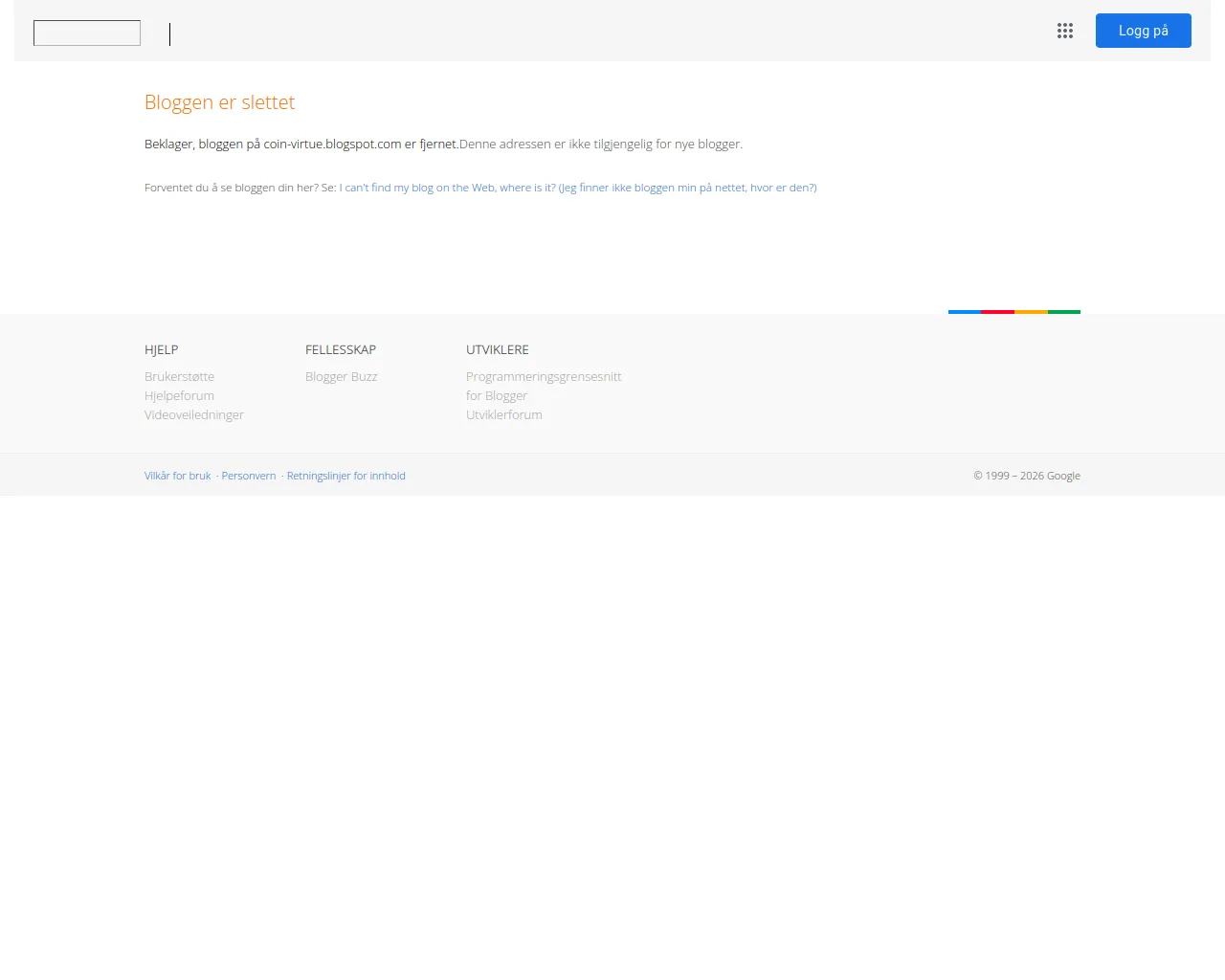Screenshot of coin-virtue.blogspot.de