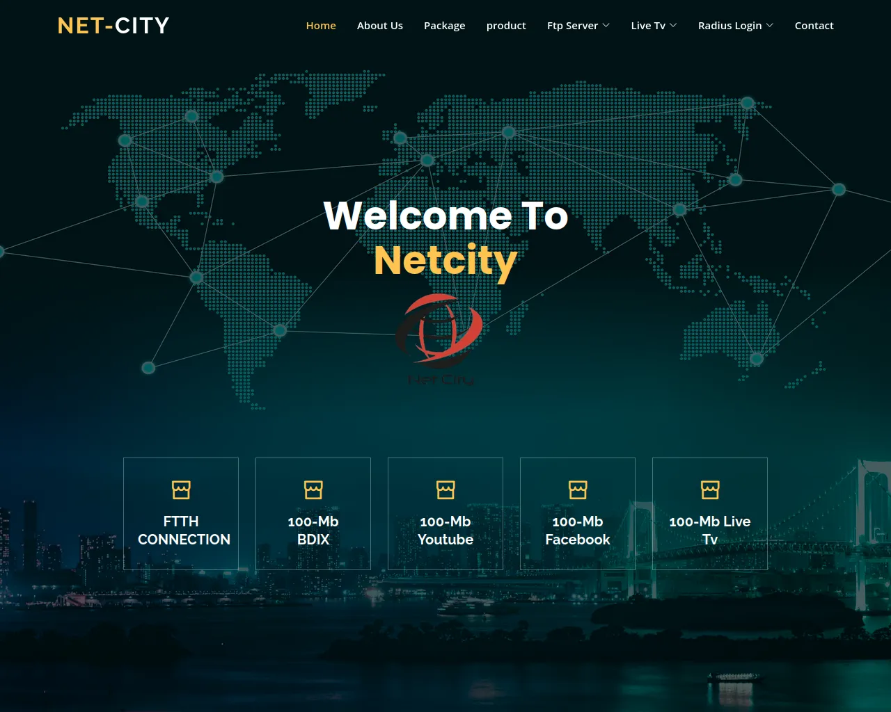 Screenshot of netcity1.net