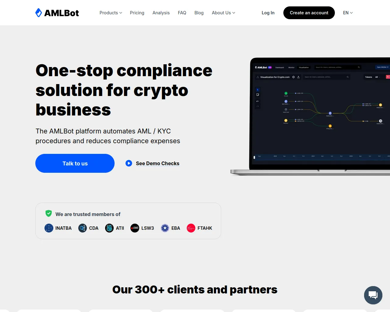 Screenshot of www-aml.com