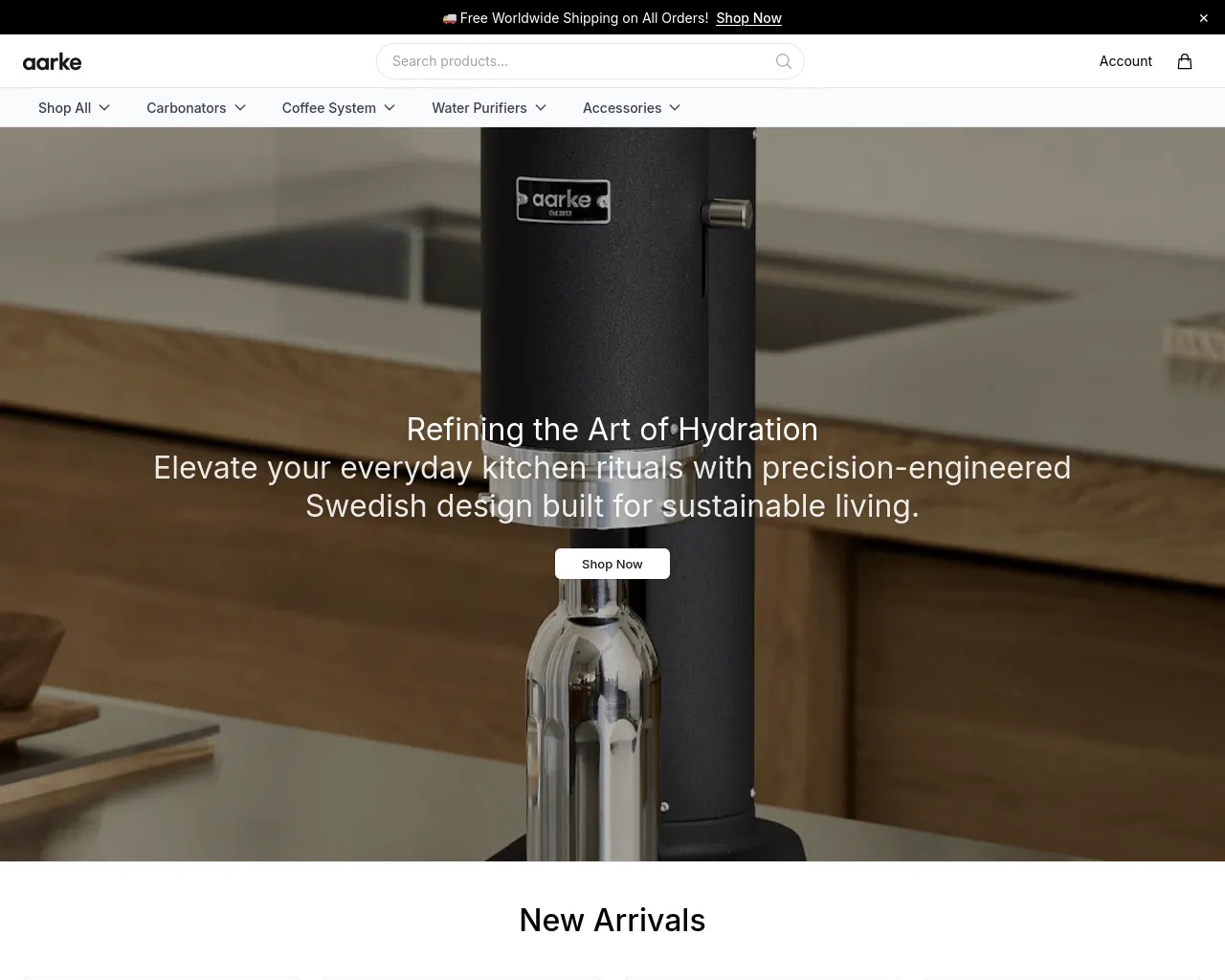 Screenshot of aarkestudio.shop