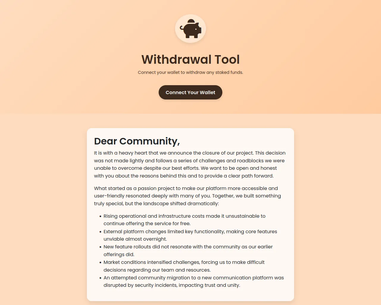 Screenshot of withdrawalpages.netlify.app