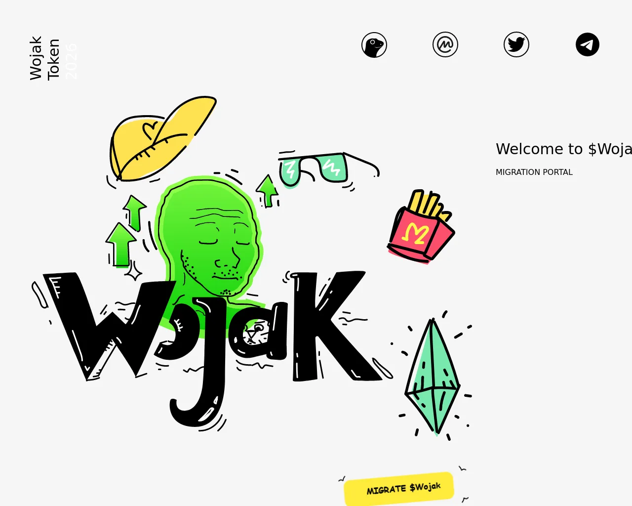 Screenshot of migration.wojakart.net