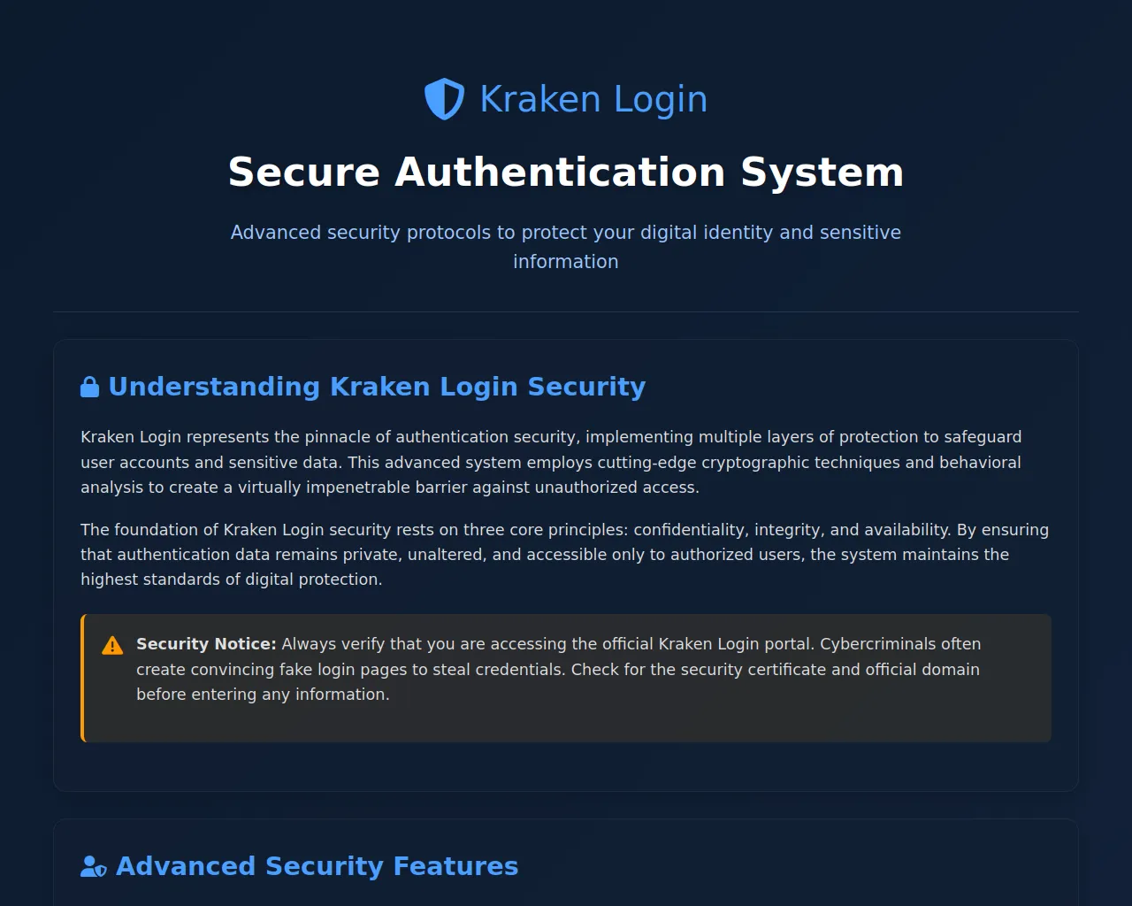 Screenshot of help-kraken-auth.pages.dev