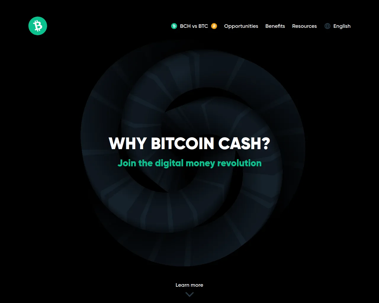 Screenshot of whybitcoin.cash