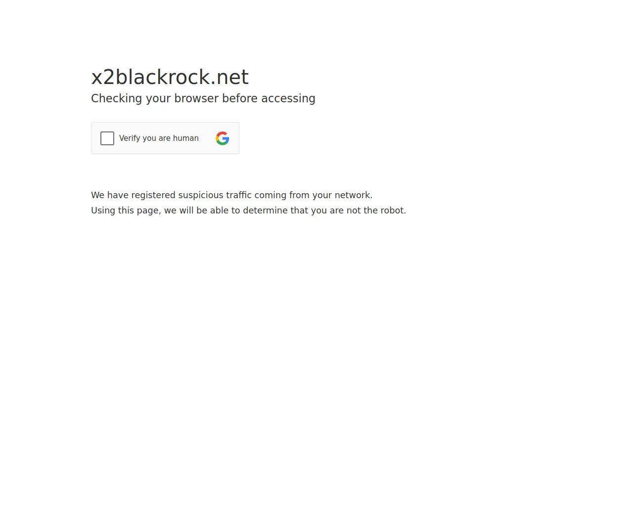Screenshot of x2blackrock.net