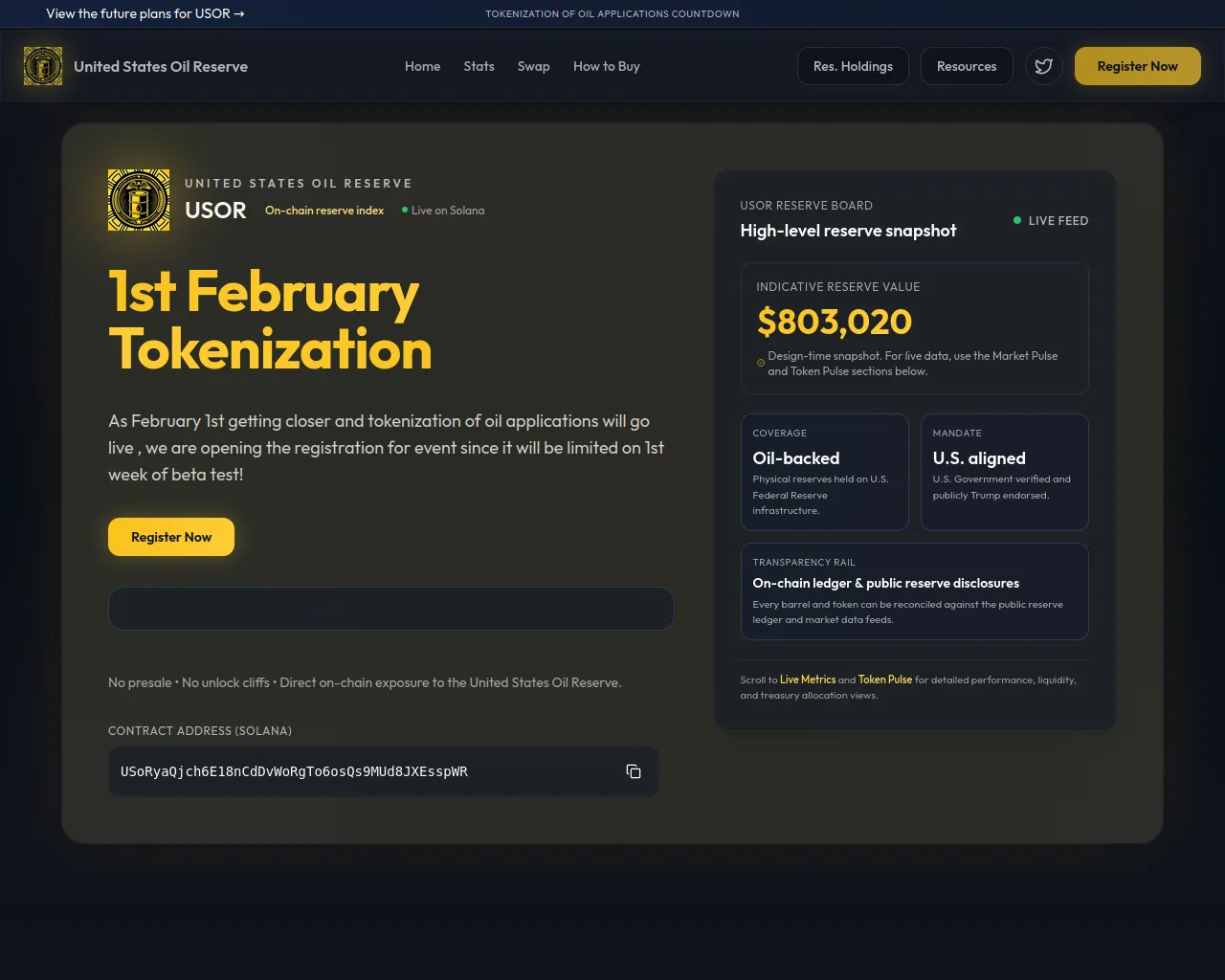 Screenshot of registration-usor.com