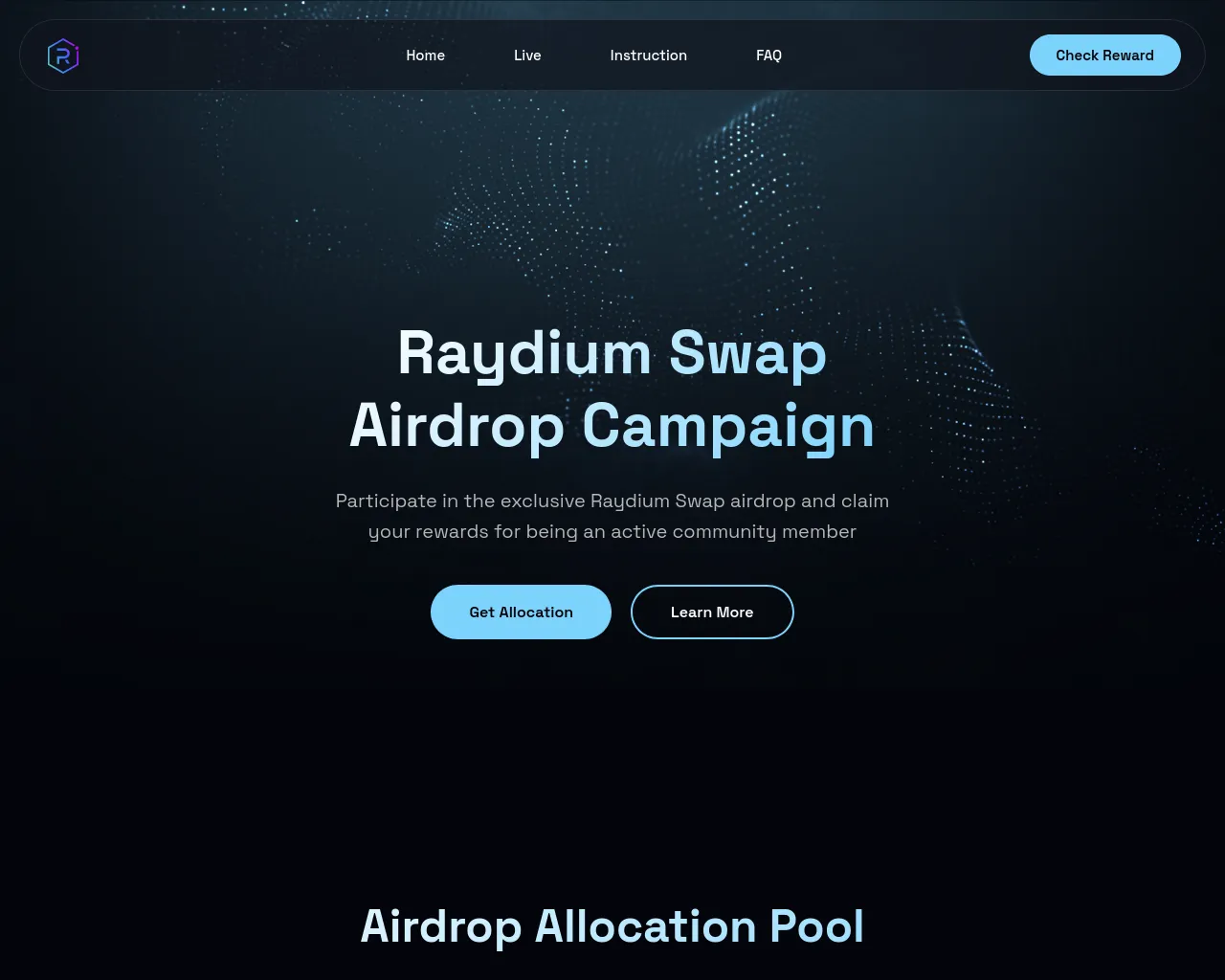 Screenshot of tokensresolverrdapps.xyz