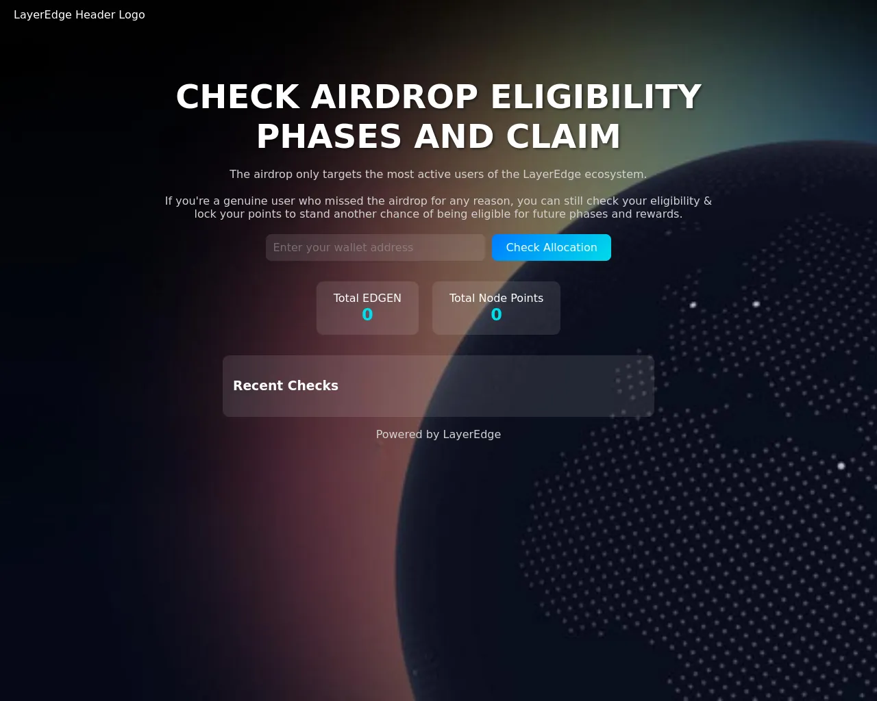 Screenshot of layeredgeclaim.site