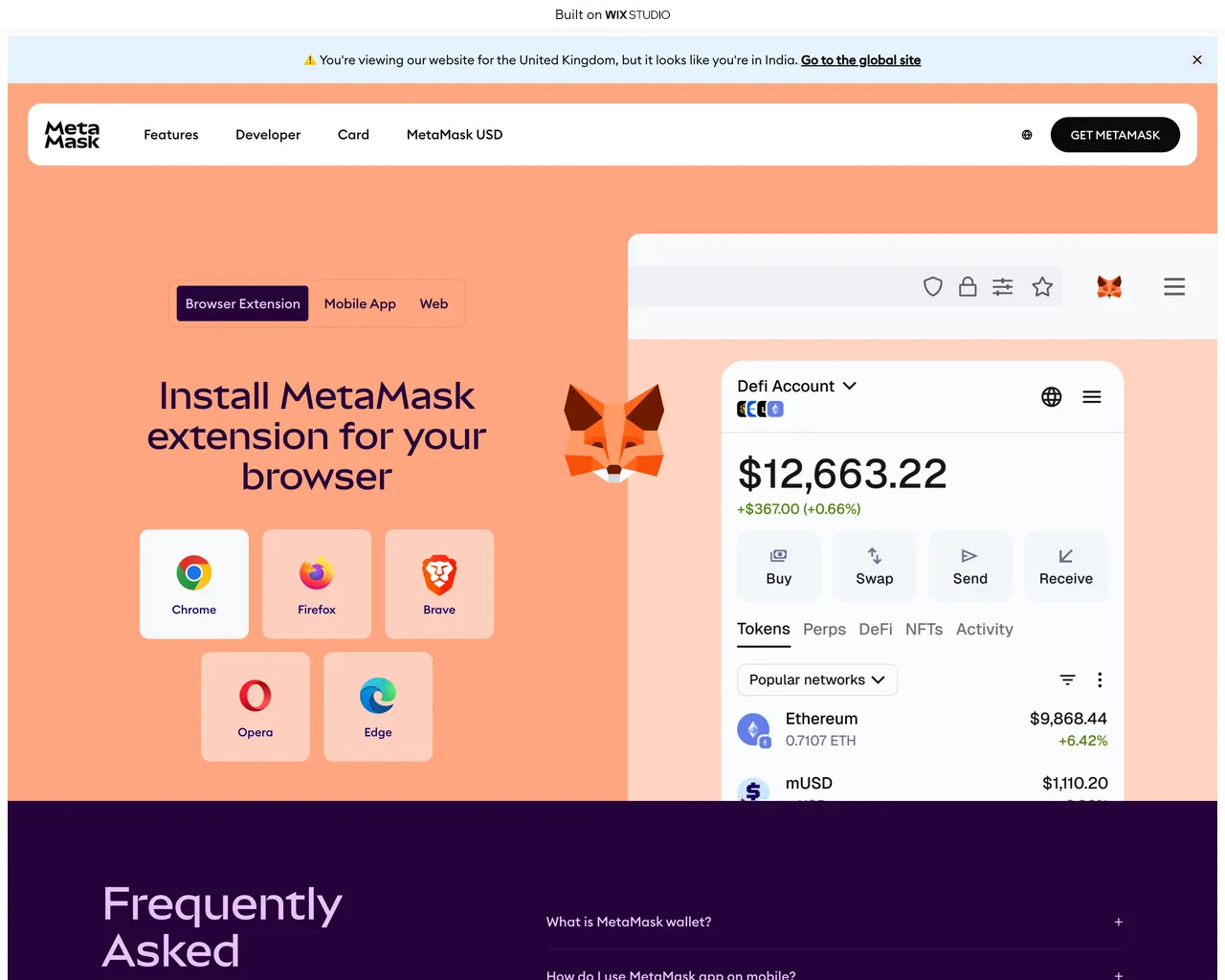 Screenshot of intro-chromextension.wixstudio.com
