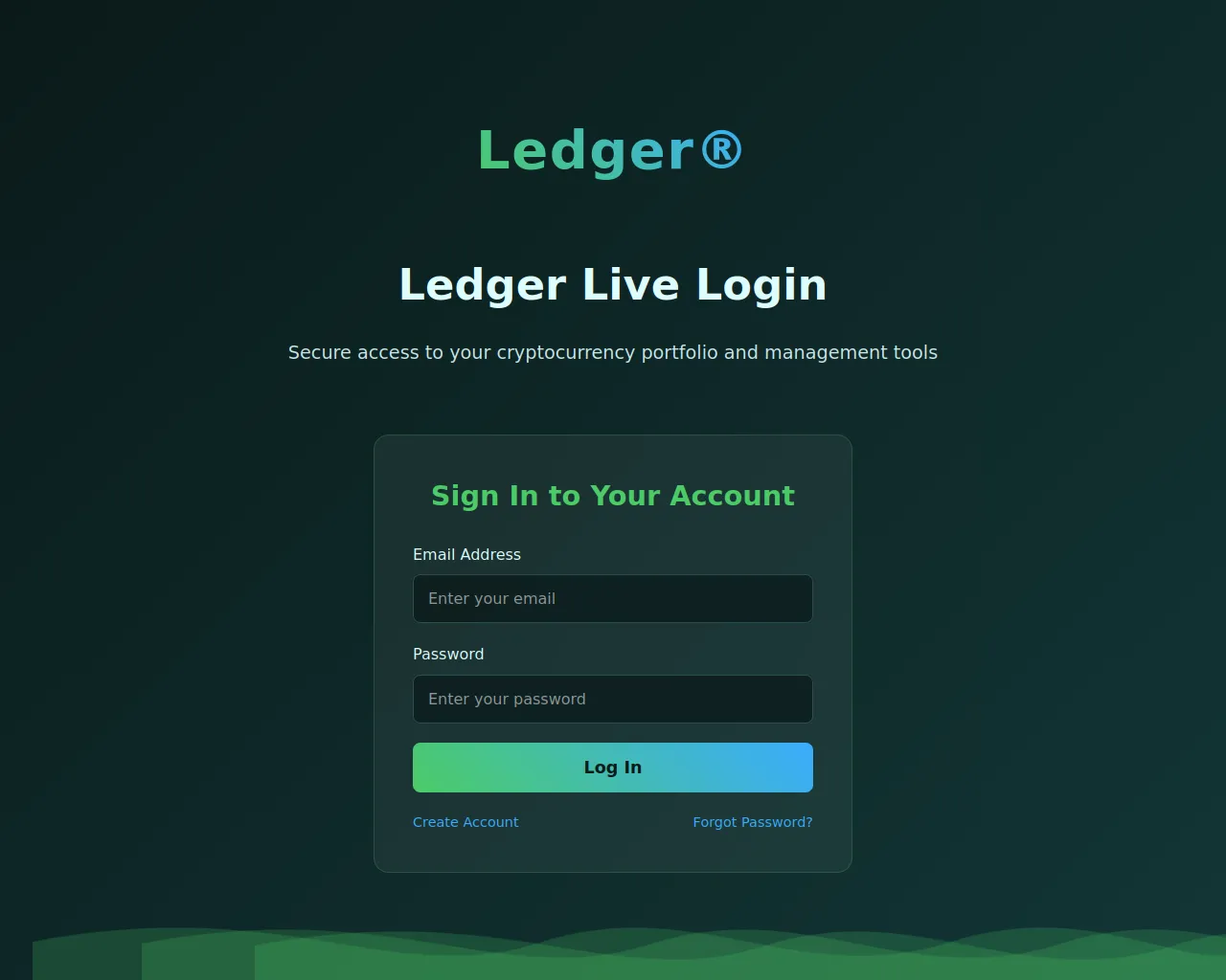 Screenshot of welcome-ledgr-live.pages.dev