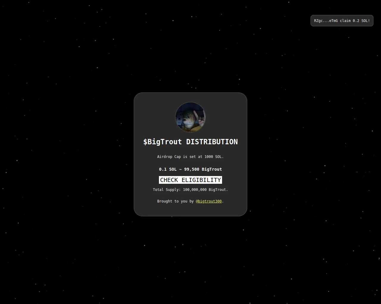 Screenshot of bigtrouts-alication.xyz