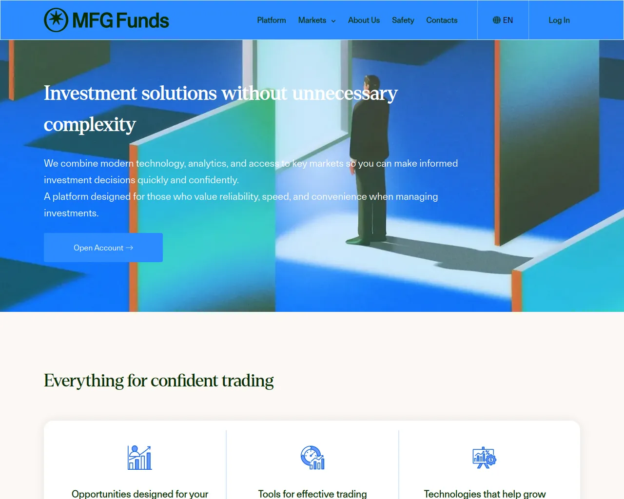 Screenshot of mfgcapgroup.com
