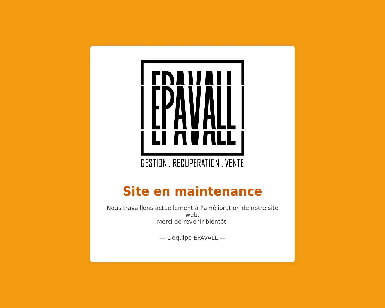 Screenshot of epavall.ma