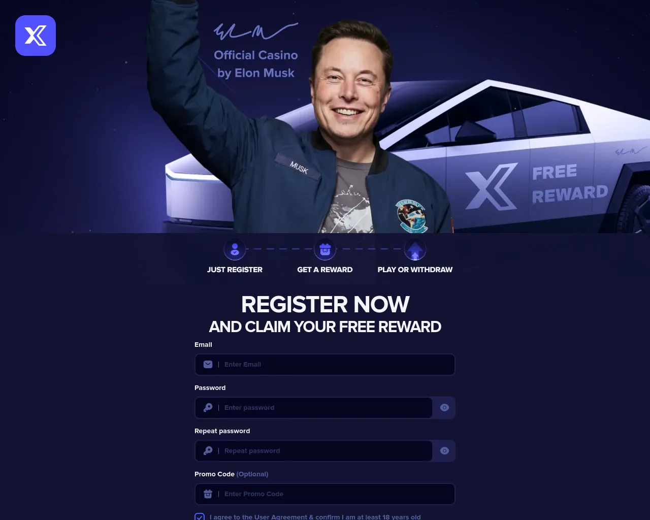 Screenshot of govercasino.com