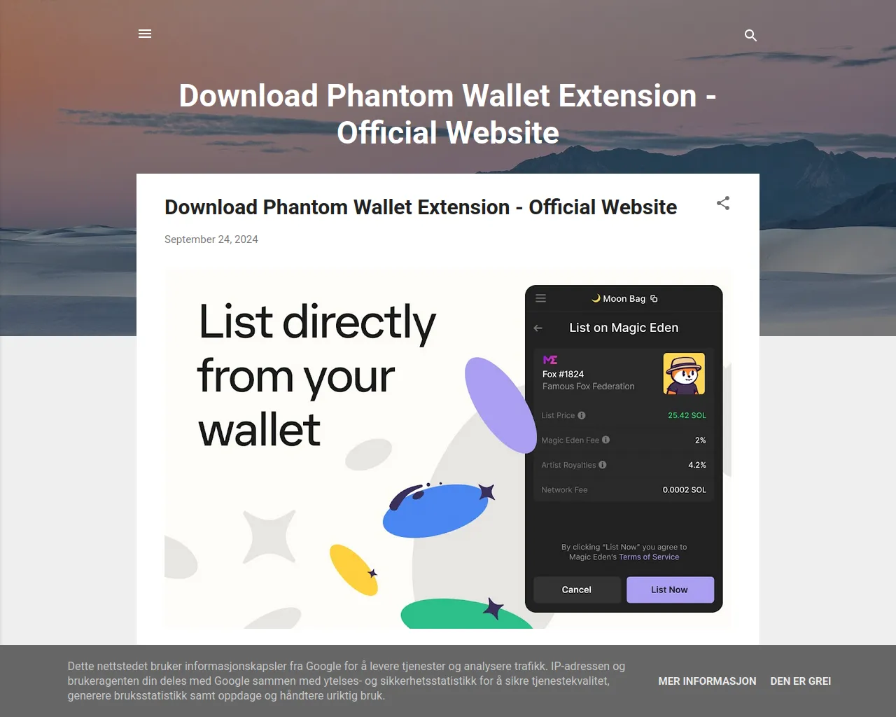 Screenshot of phantomeextensionn.blogspot.com.mt
