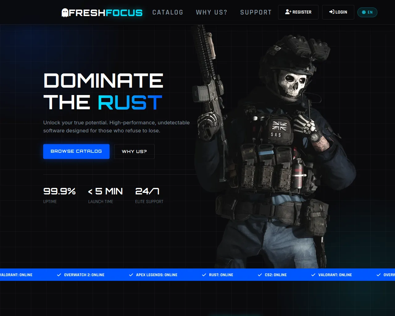 Screenshot of fresh-focus.pro