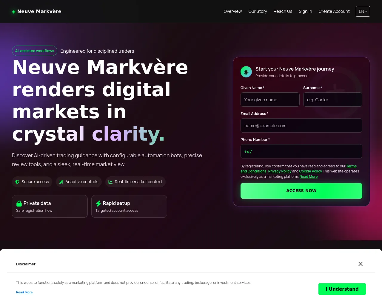 Screenshot of neuvemarkverepro.com