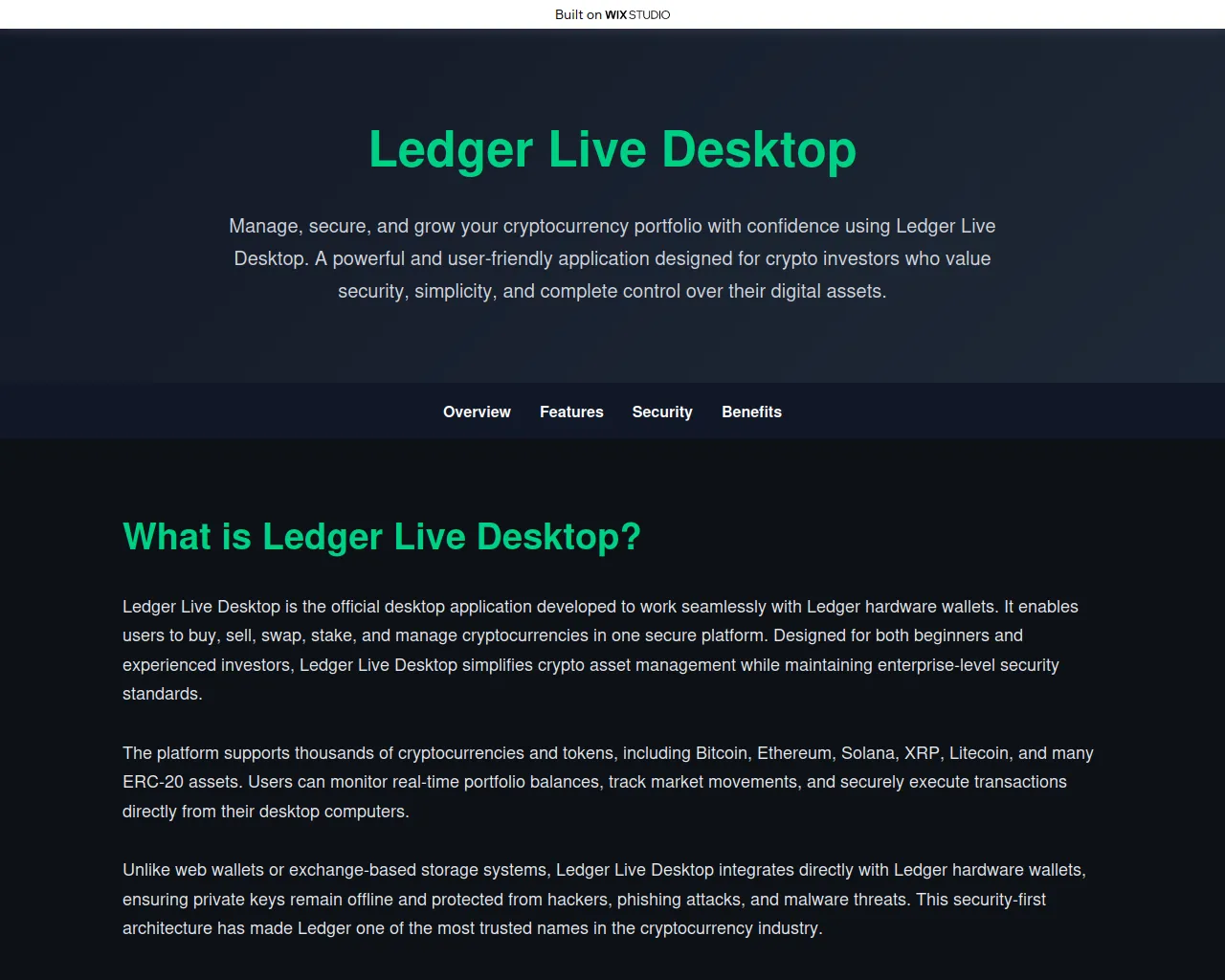 Screenshot of ldgroe-homepage.wixstudio.com