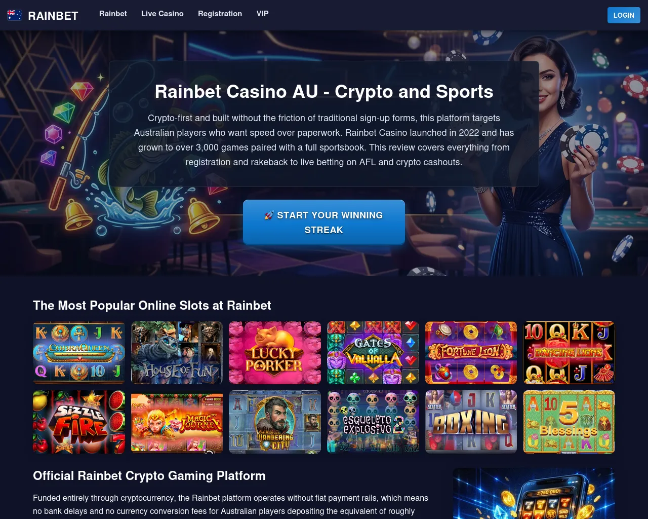 Screenshot of rainbet-au-au.org