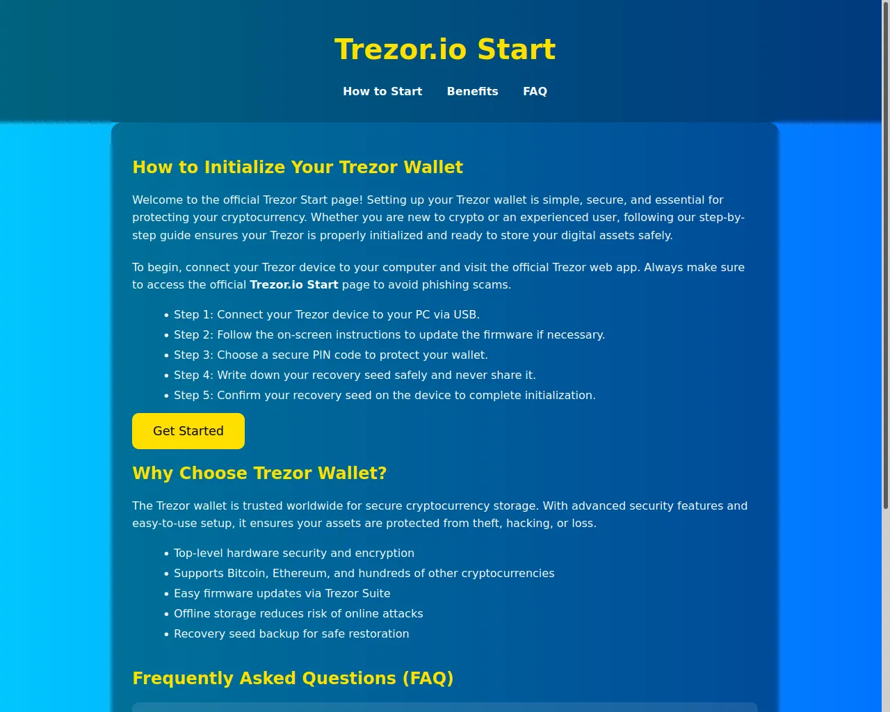 Screenshot of traisars--io-start.pages.dev