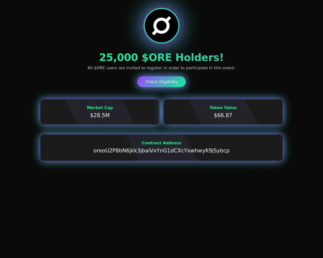 Screenshot of ore-supply.ltd
