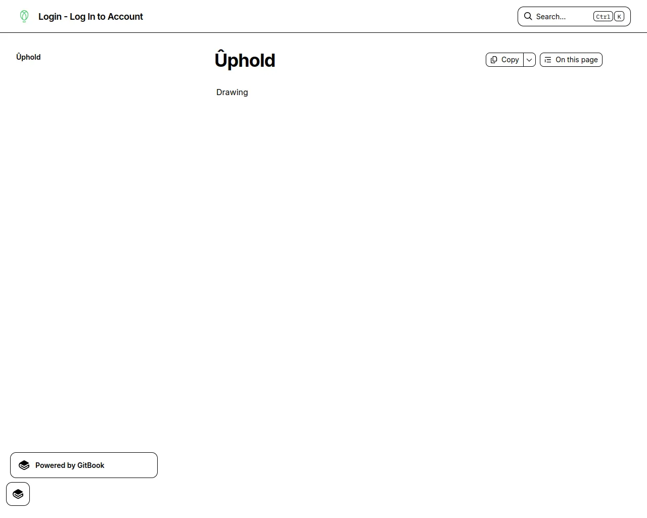 Screenshot of upholdlxmg.gitbook.io