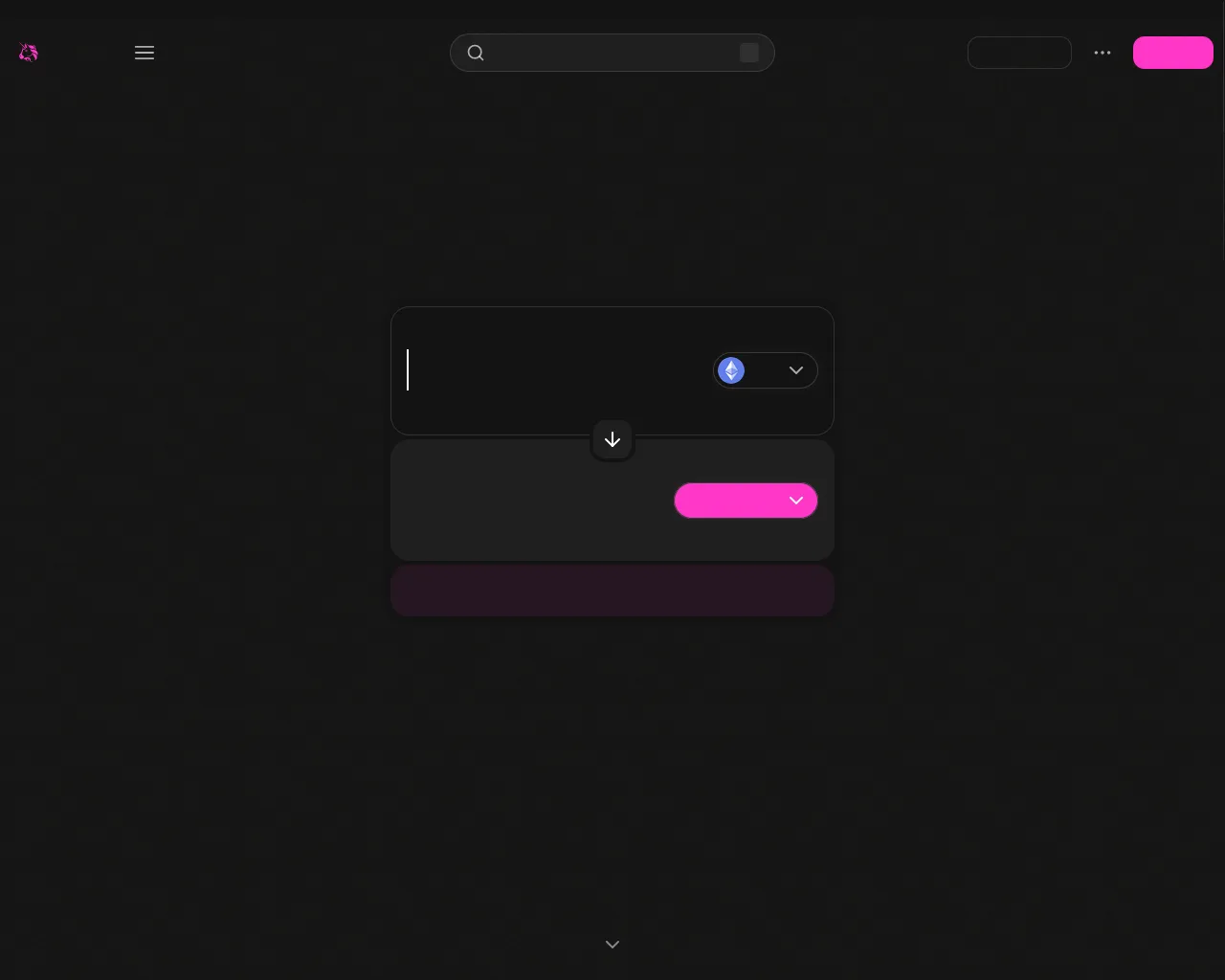 Screenshot of uniswaps.live
