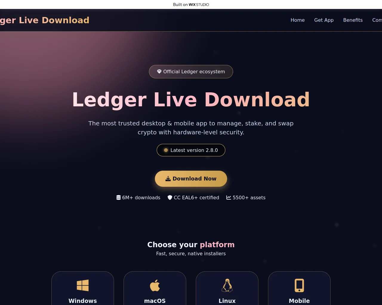Screenshot of proxy-desktop.wixstudio.com