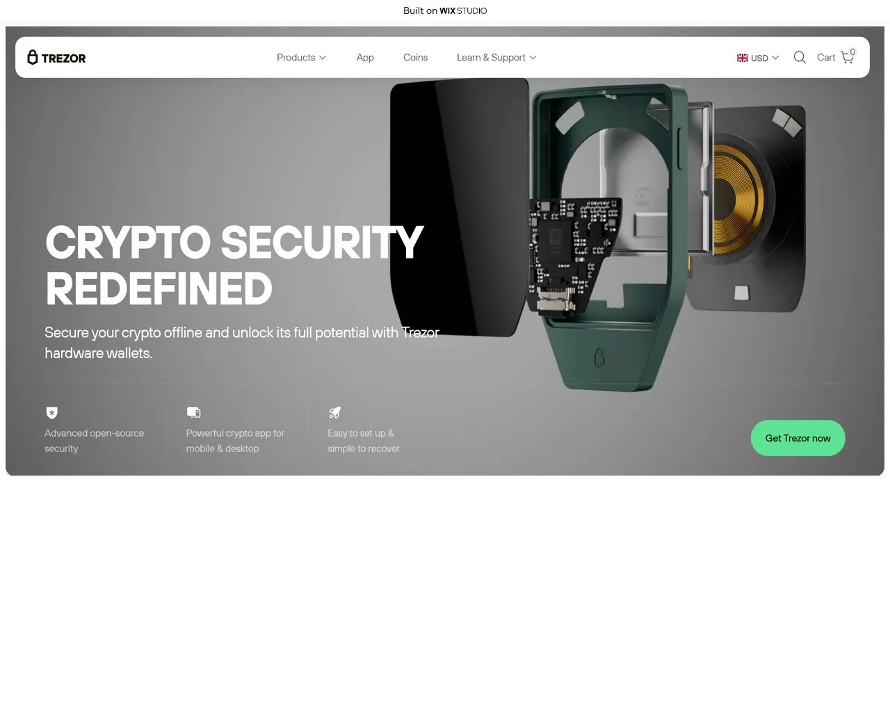 Screenshot of starts-home.wixstudio.com