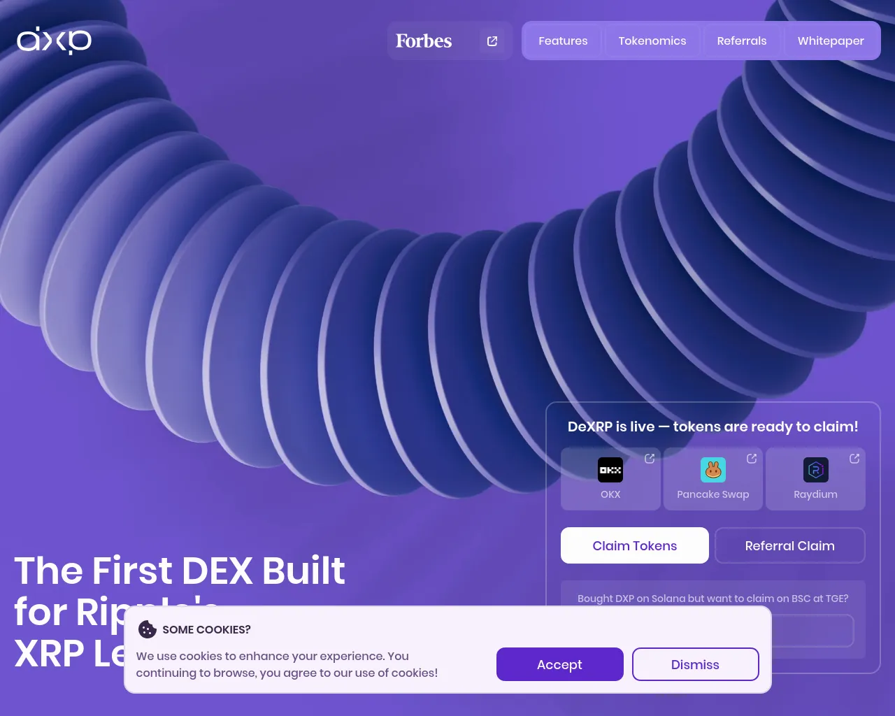 Screenshot of dex1rp.org