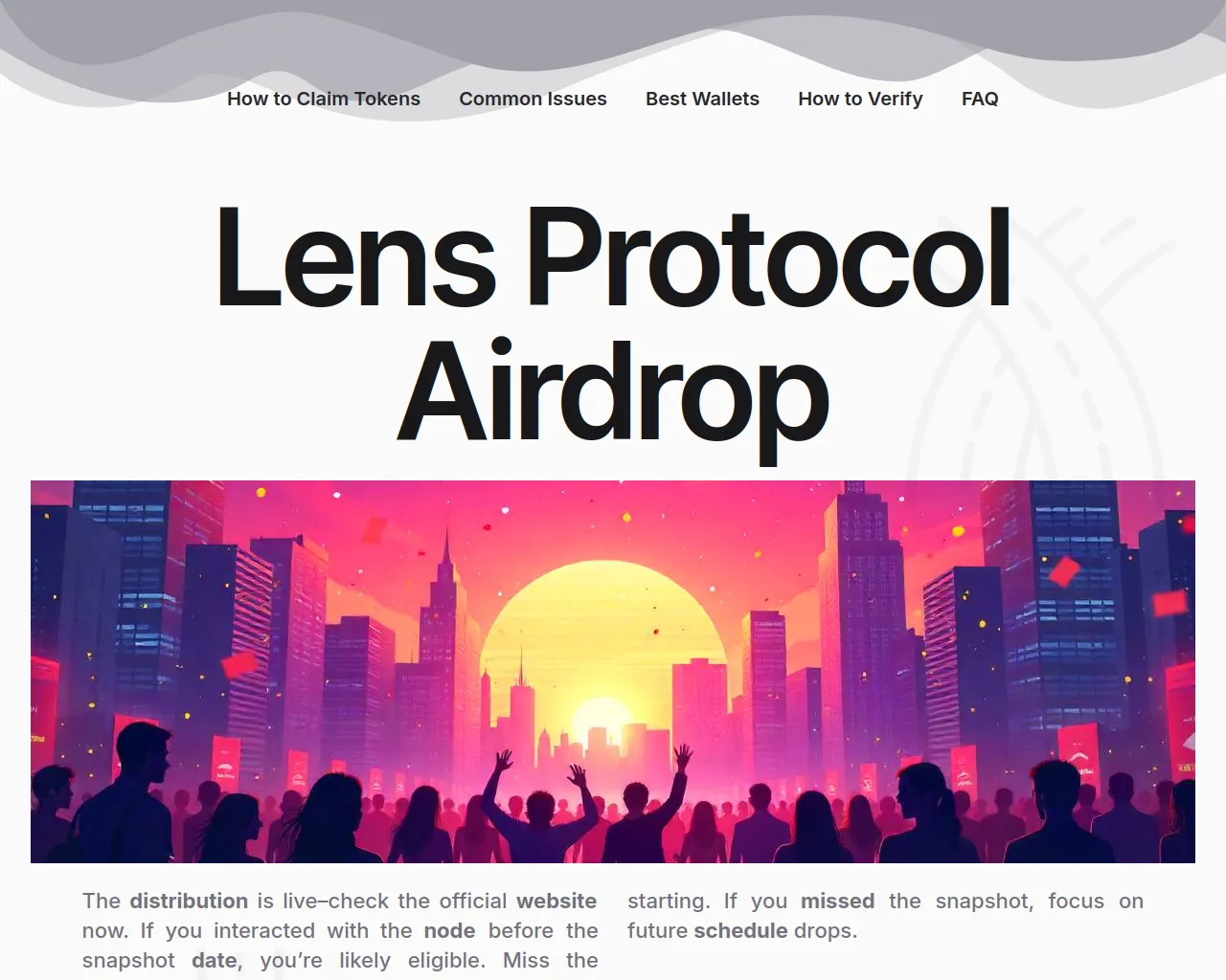 Screenshot of lensprotocol-airdrop.net