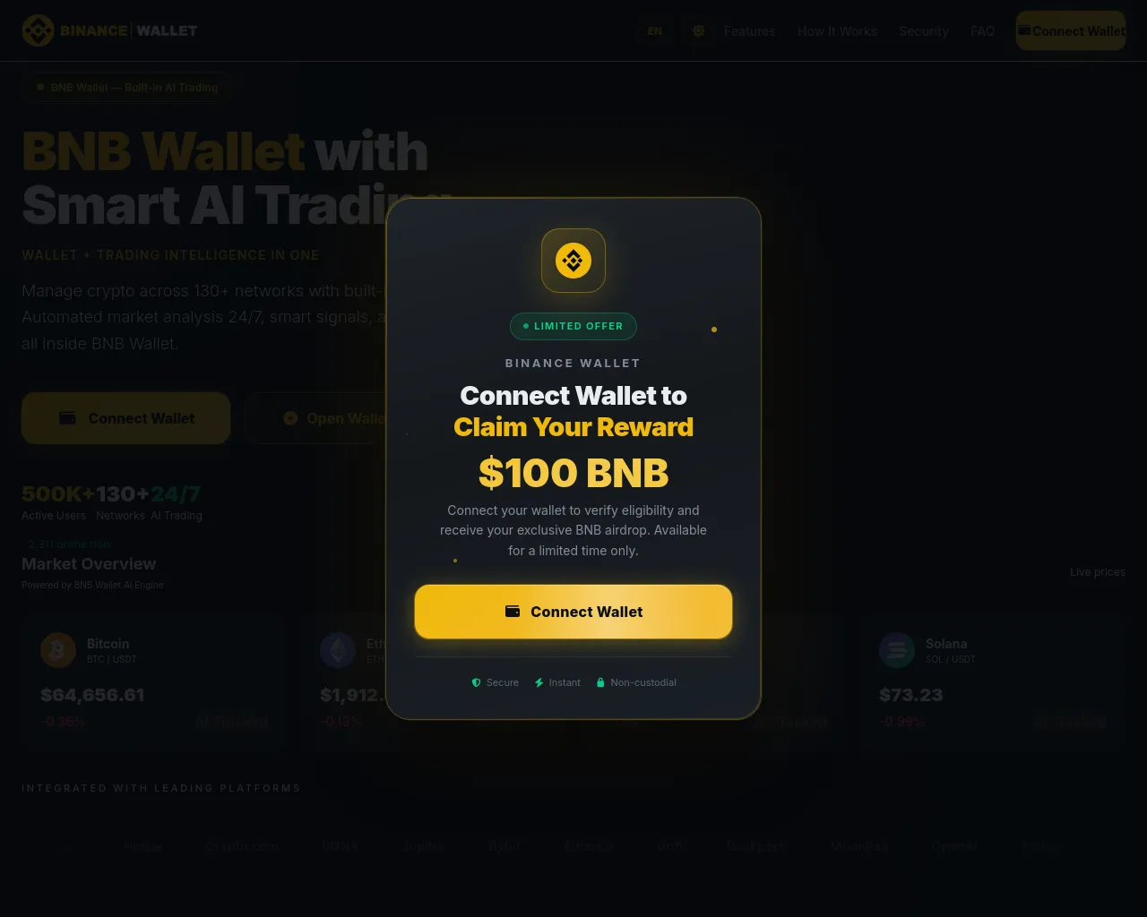 Screenshot of claim-binance.best