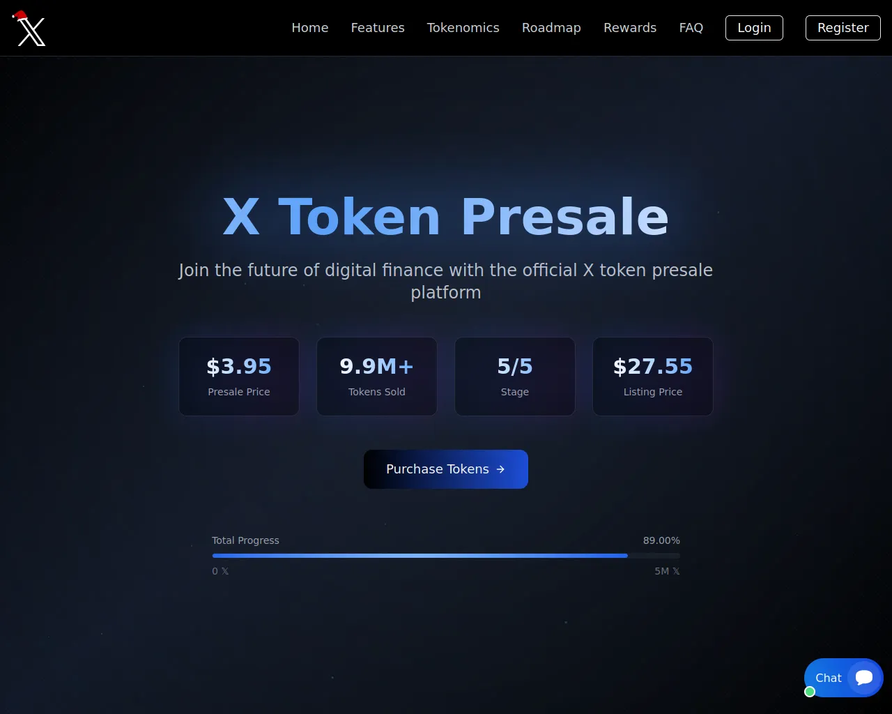Screenshot of xcoin-crypto.org