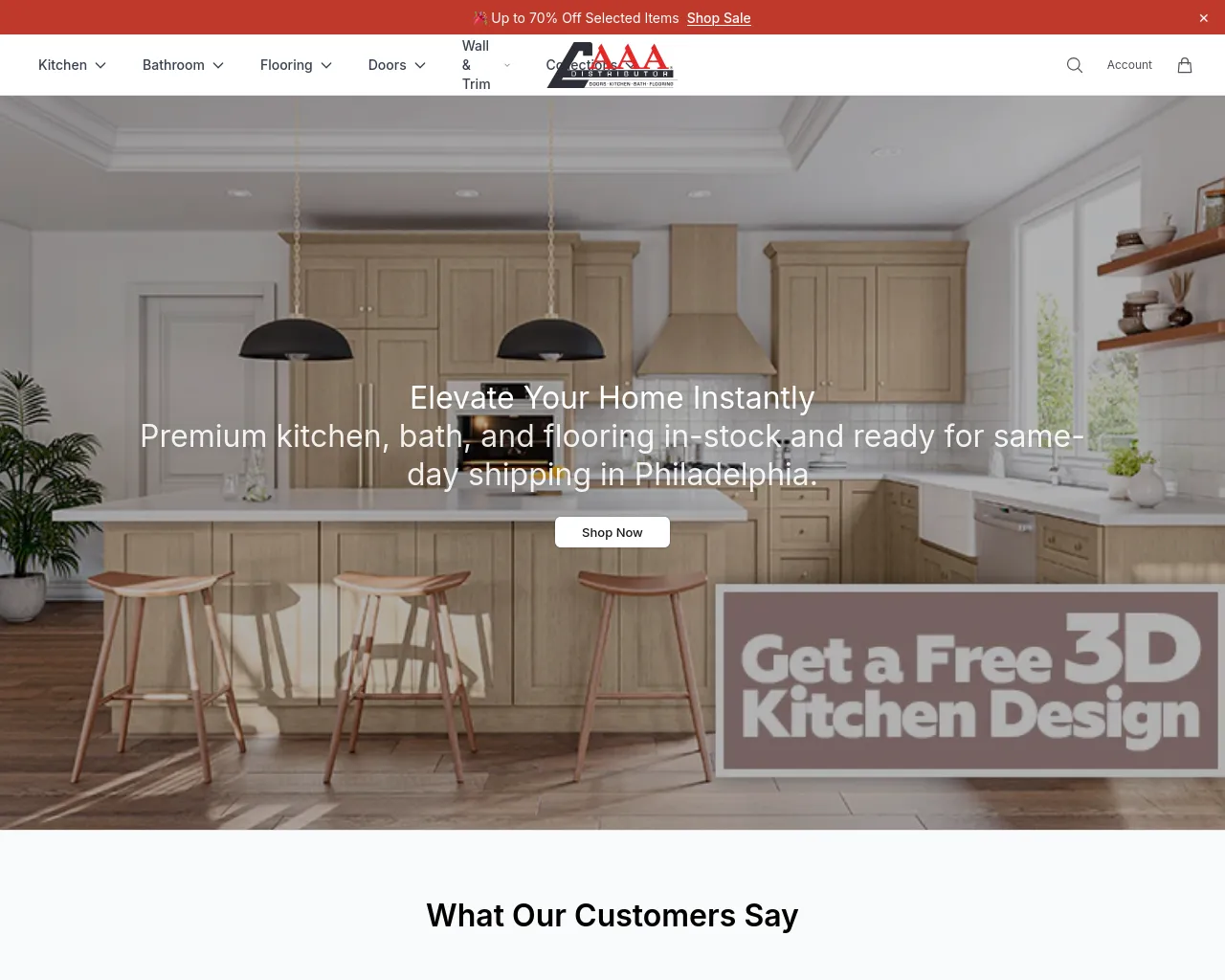 Screenshot of aaadistributoronline.shop