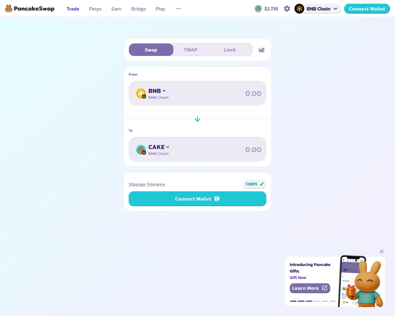 Screenshot of pancaksewap.co.com