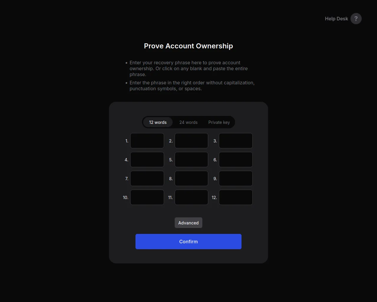 Screenshot of keplr.zone