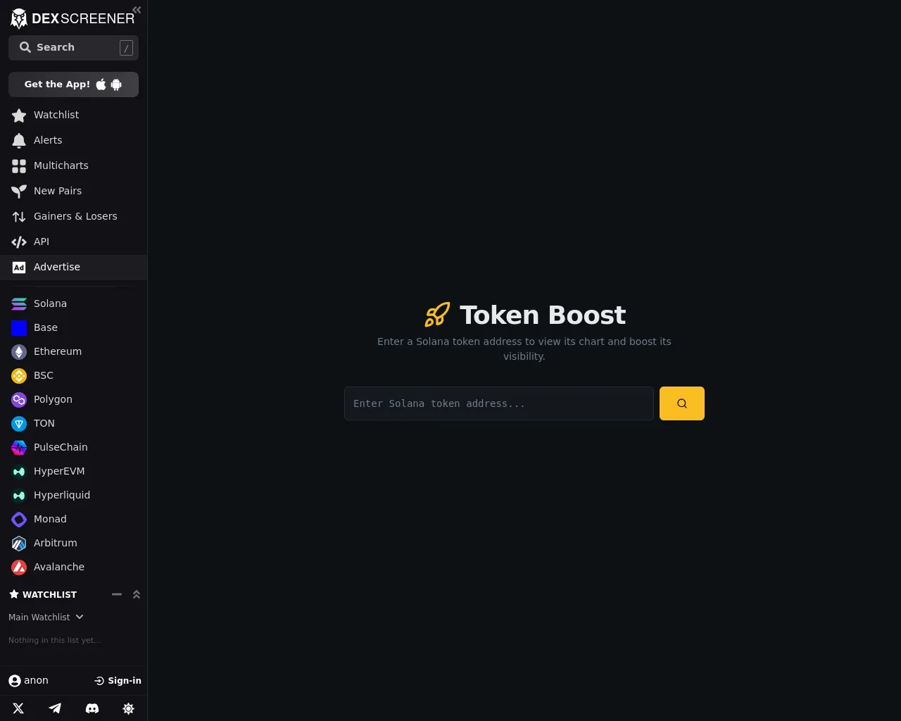 Screenshot of dexscreenerpoll.fun