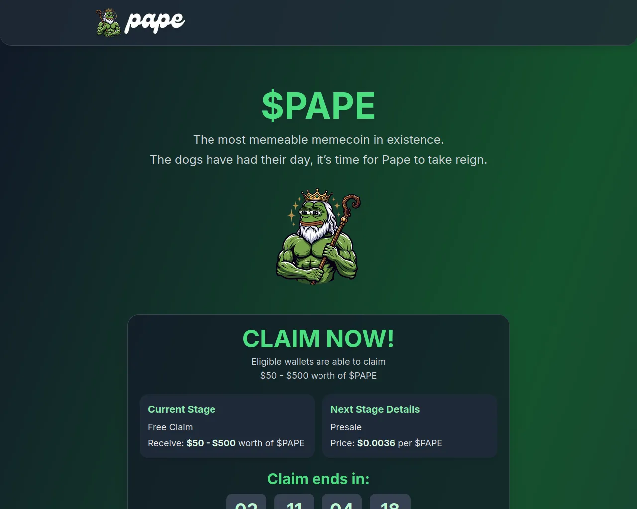 Screenshot of papeoneth.netlify.app