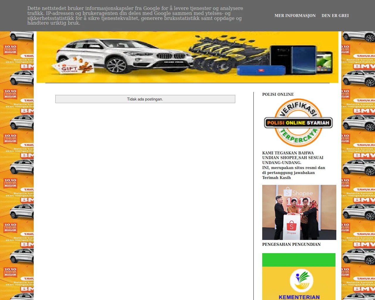 Screenshot of pt-shopee649.blogspot.com