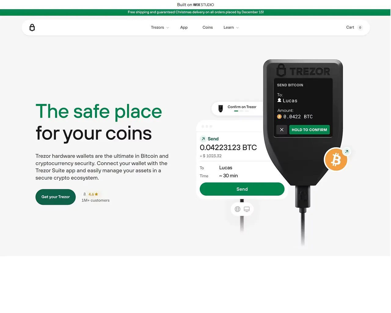 Screenshot of connect-suitee.wixstudio.com