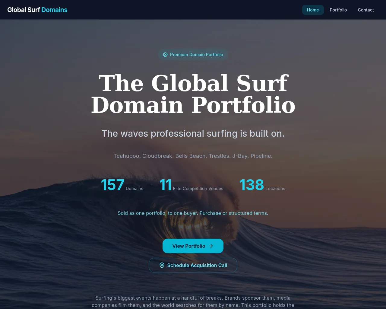 Screenshot of itauna.surf