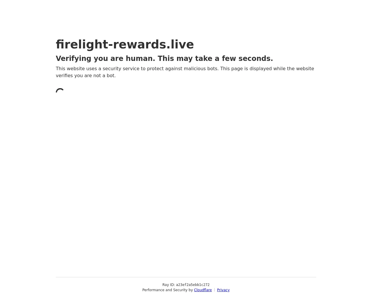 Screenshot of firelight-rewards.live