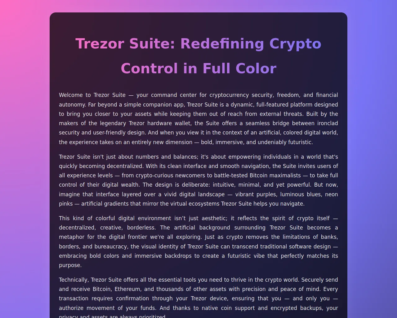 Screenshot of treazor-suite-en.pages.dev