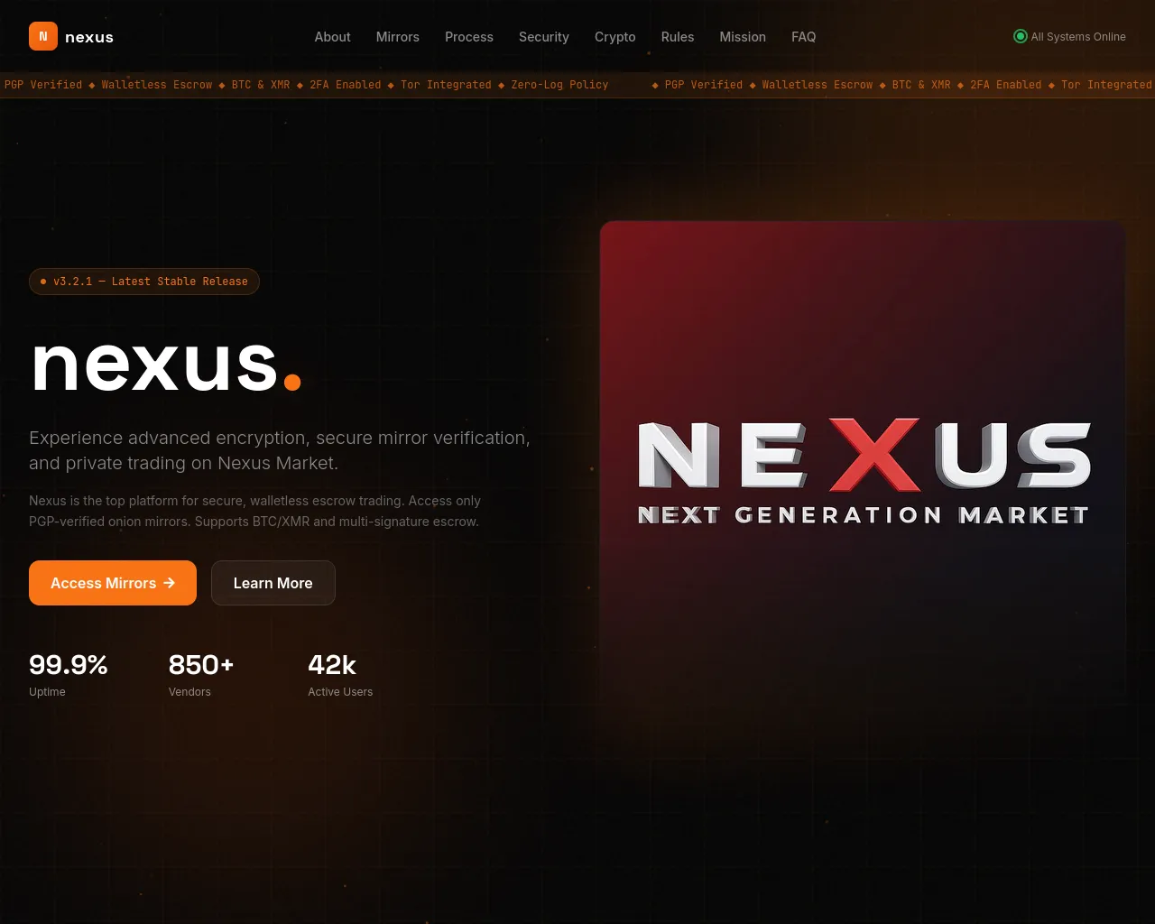 Screenshot of nexusanc.info