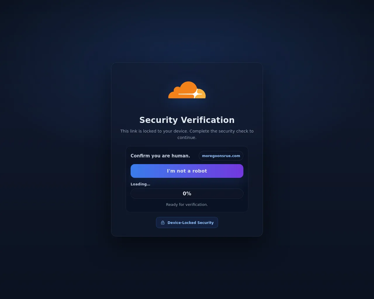 Screenshot of moregoonsrue.com