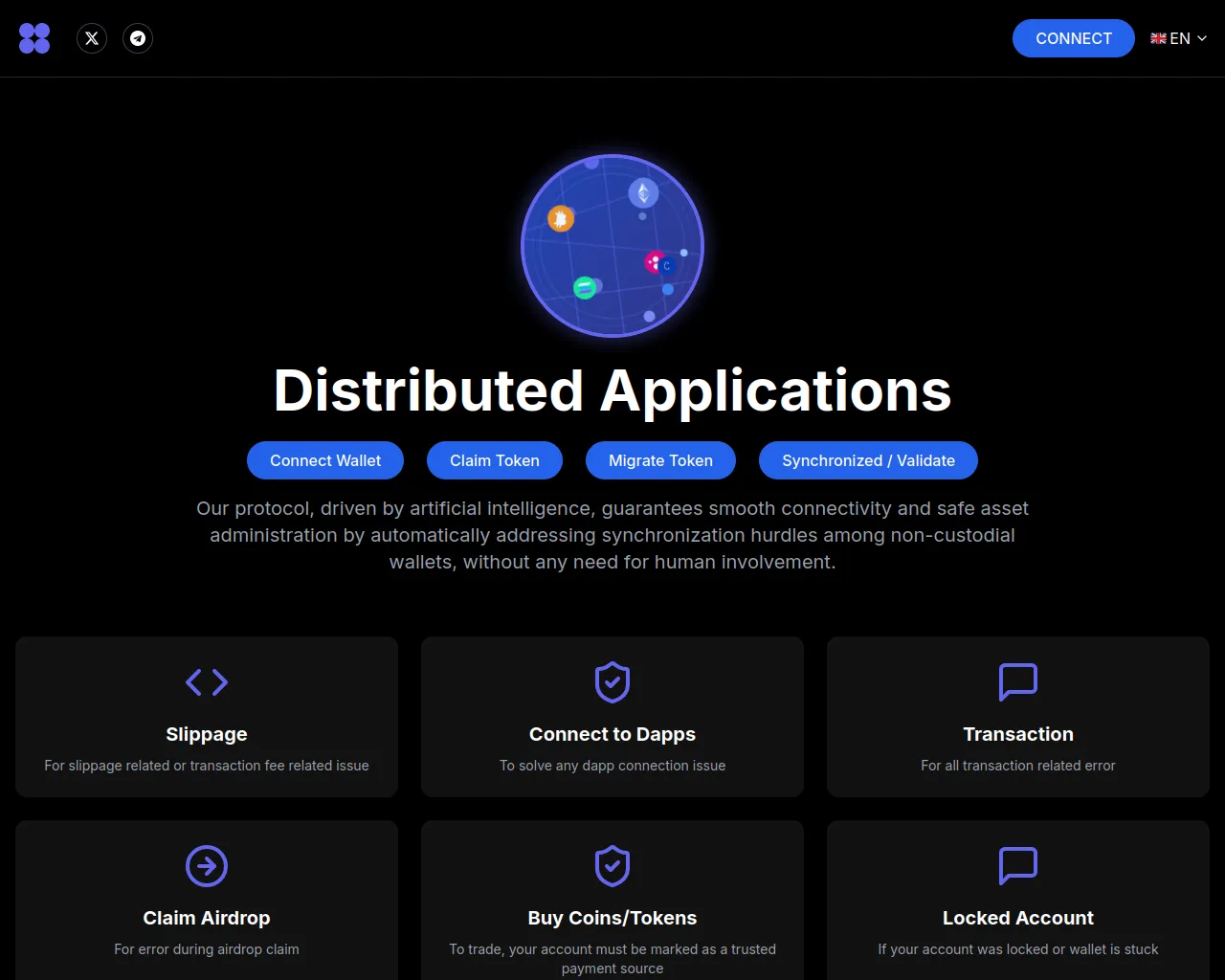 Screenshot of swiftchainsaccess.xyz